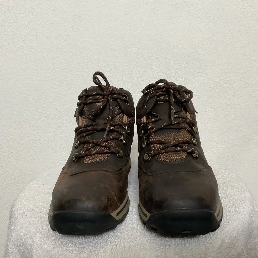 Timberland White Ledge Kid's Waterproof Hiking Lace Up Boots Size 6 Boys